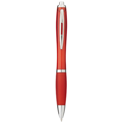 NASH BALL PEN with Colour Barrel & Grip in Red