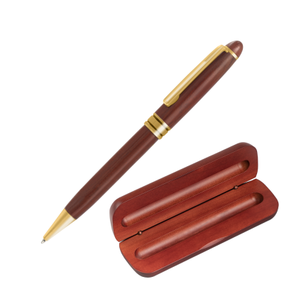 NATURE WOOD BALL PEN with Nature Presentation Box