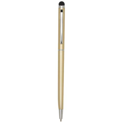 ORE ALUMINIUM METAL BALL PEN with Stylus in Champagne