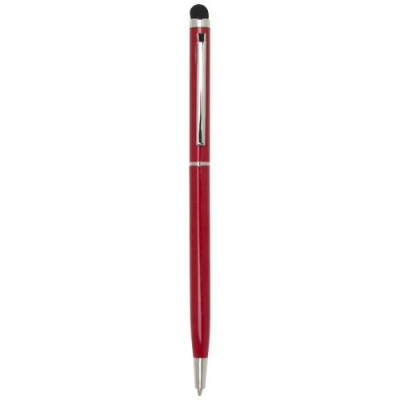 ORE ALUMINIUM METAL BALL PEN with Stylus in Red