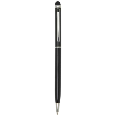 ORE ALUMINIUM METAL BALL PEN with Stylus in Solid Black