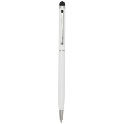 ORE ALUMINIUM METAL BALL PEN with Stylus in White