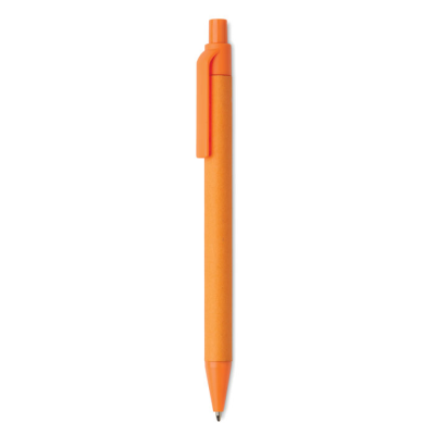 PAPER & PLA CORN BALL PEN in Orange