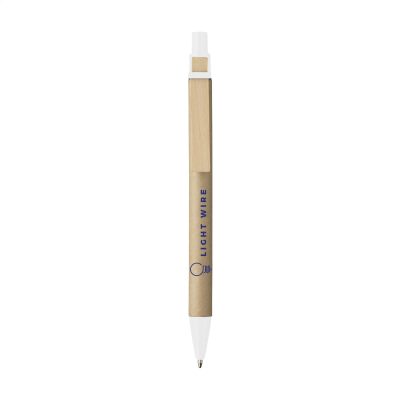 PAPERWRITE CARDBOARD CARD PEN in White