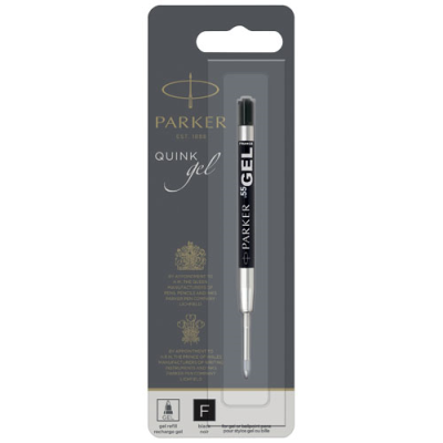 PARKER GEL BALL PEN REFILL in Silver & Solid Black