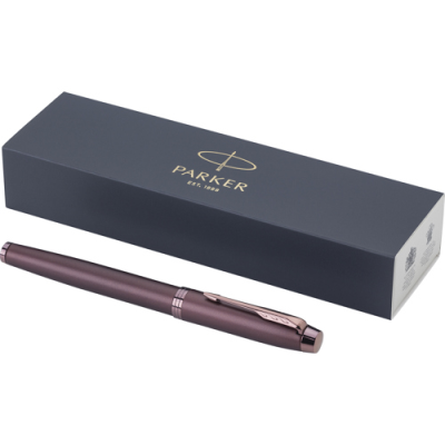 PARKER IM MONOCHROME ROLLERBALL PEN in Burgundy