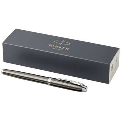 PARKER IM ROLLERBALL PEN in Espresso & Solid Black