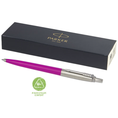 PARKER JOTTER RECYCLED BALL PEN (BLACK INK) in Magenta