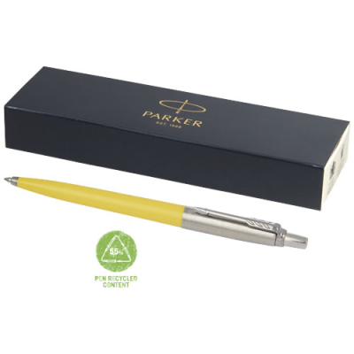 PARKER JOTTER RECYCLED BALL PEN (BLACK INK) in Yellow