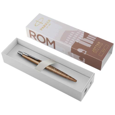 PARKER JOTTER SE GLOBAL ICONS COLOUR TRIM BALL PEN in Bronze