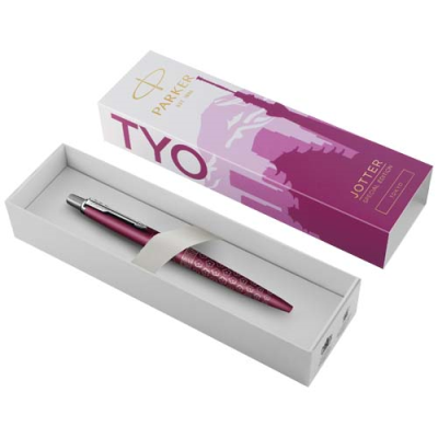 PARKER JOTTER SE GLOBAL ICONS COLOUR TRIM BALL PEN in Pink