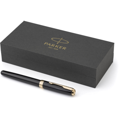 PARKER SONNET ROLLERBALL PEN in Black