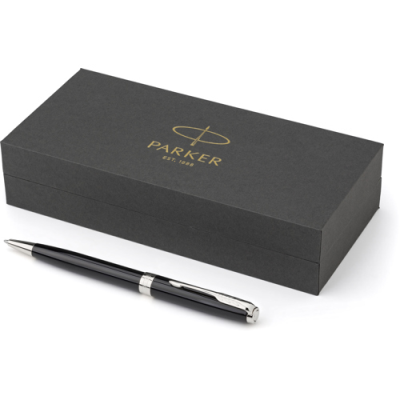 PARKER SONNET ROLLERBALL PEN in Black