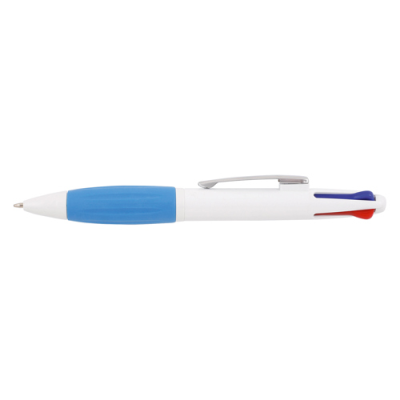 PAXOS 4-COLOUR BALL PEN in Light Blue