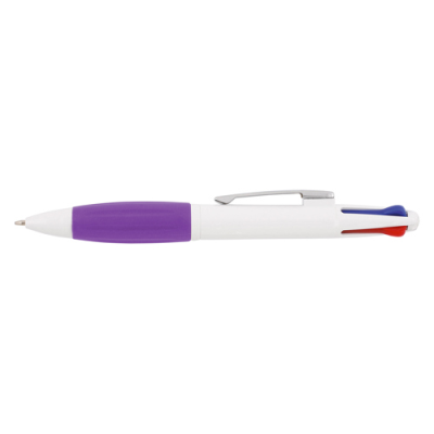 PAXOS 4-COLOUR BALL PEN in Purple