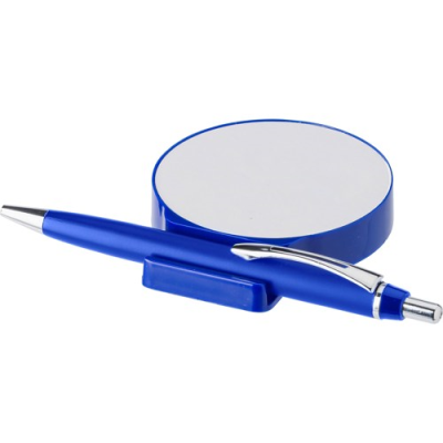 PEN HOLDER with Ball Pen in Blue