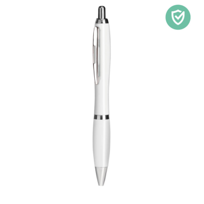 PEN with Antibacterial Barrel in White