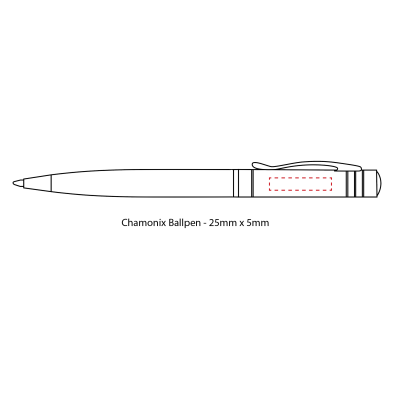 PIERRE CARDIN CHAMONIX BALL PEN (LASER ENGRAVED)