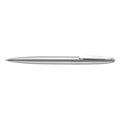 PIERRE CARDIN CLARENCE STAINLESS STEEL METAL BALL PEN (LASER ENGRAVED)