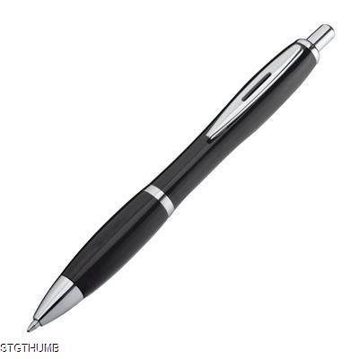 PLASTIC BALL PEN in Black