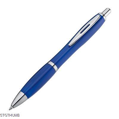 PLASTIC BALL PEN in Blue