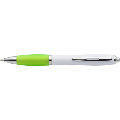 PLASTIC BALL PEN in Lime