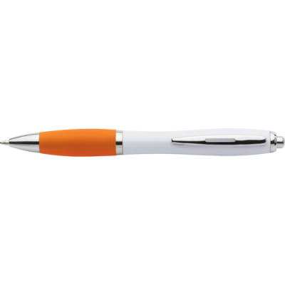 PLASTIC BALL PEN in Orange