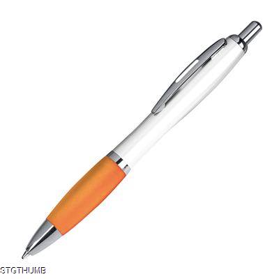 PLASTIC BALL PEN in Orange