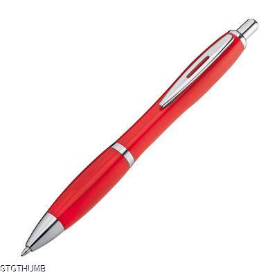 PLASTIC BALL PEN in Red