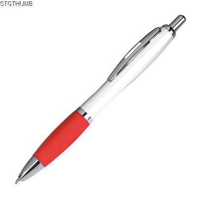 PLASTIC BALL PEN in Red