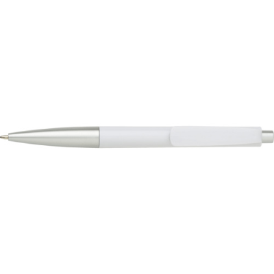 PLASTIC BALL PEN in White