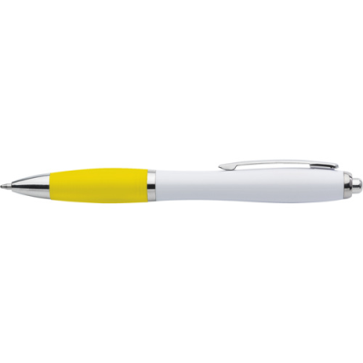 PLASTIC BALL PEN in Yellow