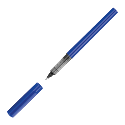 PLASTIC ROLLERBALL PEN with Ink in Blue