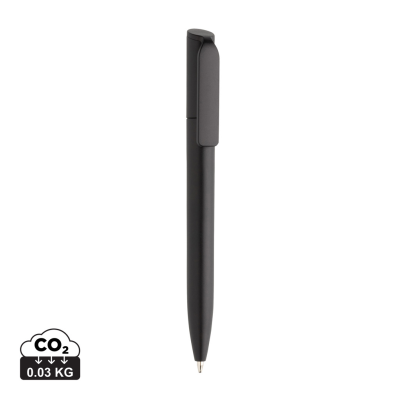 POCKETPAL GRS CERTIFIED RECYCLED ABS MINI PEN in Black