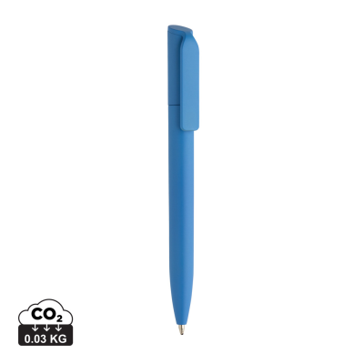 POCKETPAL GRS CERTIFIED RECYCLED ABS MINI PEN in Light Blue