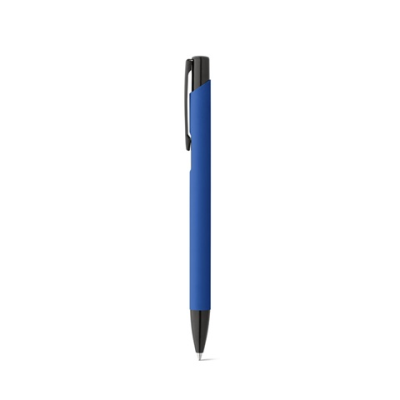 POPPINS SOFT TOUCH ALUMINIUM METAL BALL PEN in Royal Blue