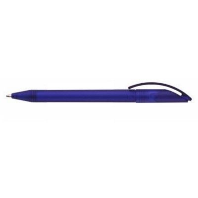 PRODIR TWIST ACTION BALL PEN in Blue Frosted Finish