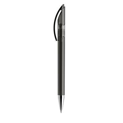 PRODIR TWIST ACTION BALL PEN in Clear Transparent Finish with Silver Chrome Nose Cone