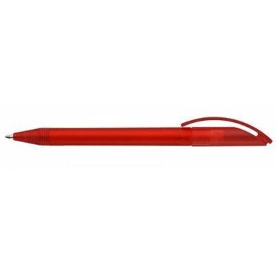 PRODIR TWIST ACTION BALL PEN in Red Frosted Finish