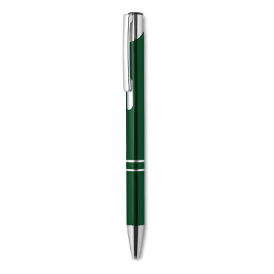 PUSH BUTTON ALUMINIUM METAL PEN in Green