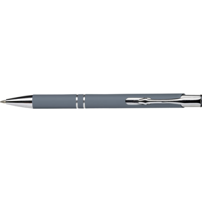 PUSH BUTTON BALL PEN in Grey