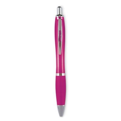 PUSH BUTTON BALL PEN in Pink