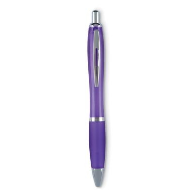 PUSH BUTTON BALL PEN in Purple