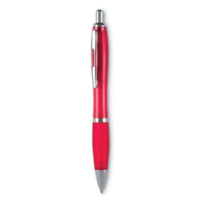 PUSH BUTTON BALL PEN in Red