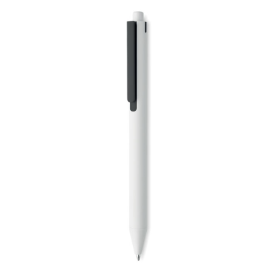 RECYCLED ABS PUSH BUTTON PEN in Black