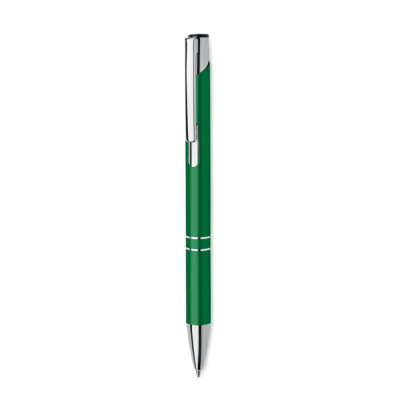 RECYCLED ALUMINIUM METAL BALL PEN in Green