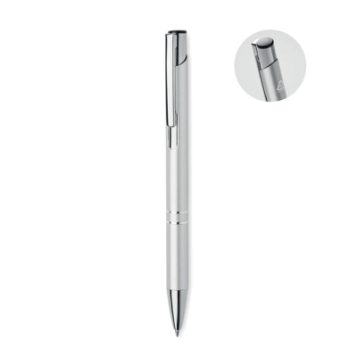 RECYCLED ALUMINIUM METAL BALL PEN in Silver