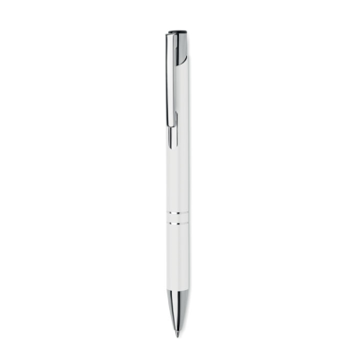 RECYCLED ALUMINIUM METAL BALL PEN in White