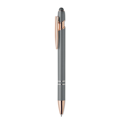 RECYCLED ALUMINIUM METAL PEN in Grey