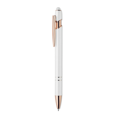 RECYCLED ALUMINIUM METAL PEN in White